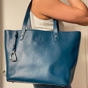 Lauren Ralph Lauren Newbury Shopper – Turquoise- Vintage